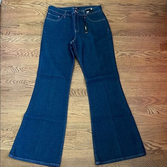 Express 70’s Flare Jeans 10R NWT - Picture 1 of 6